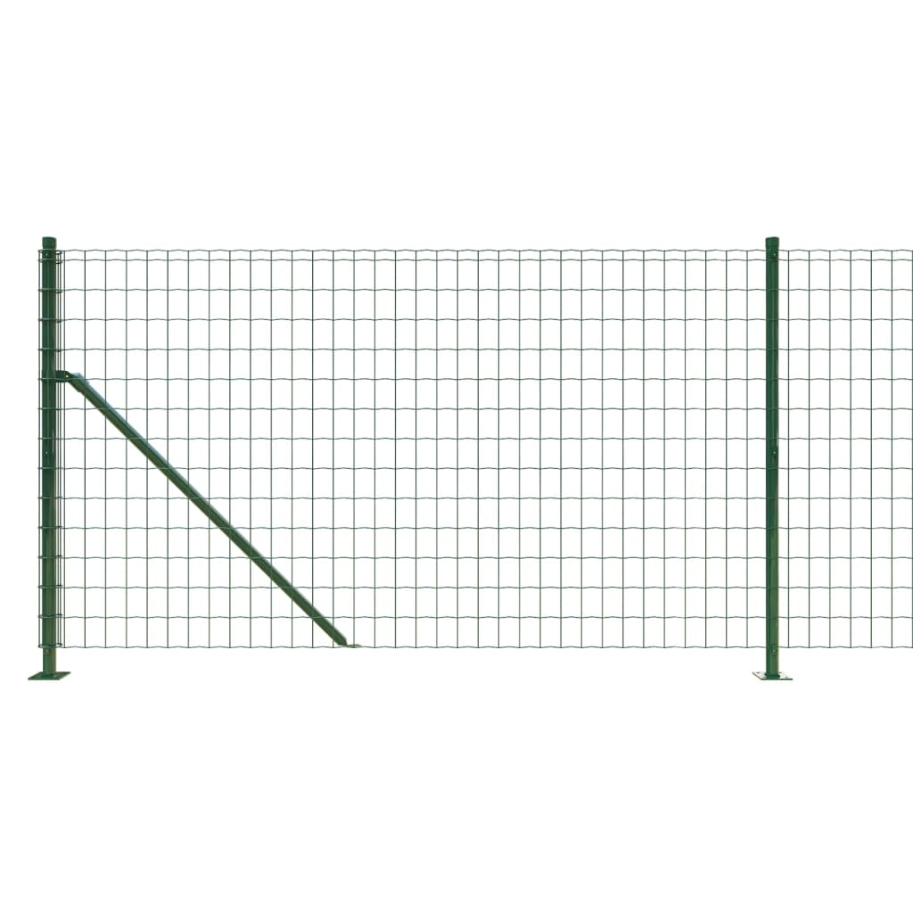 Zöld dróthálós kerítés illesztőperemmel 0,8x25 m 4