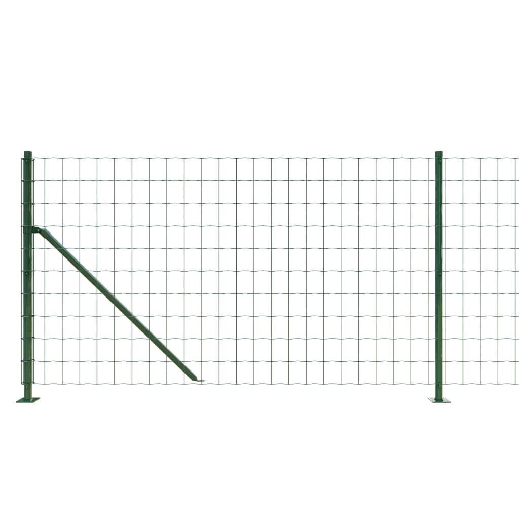 Zöld dróthálós kerítés illesztőperemmel 0,8x25 m 4
