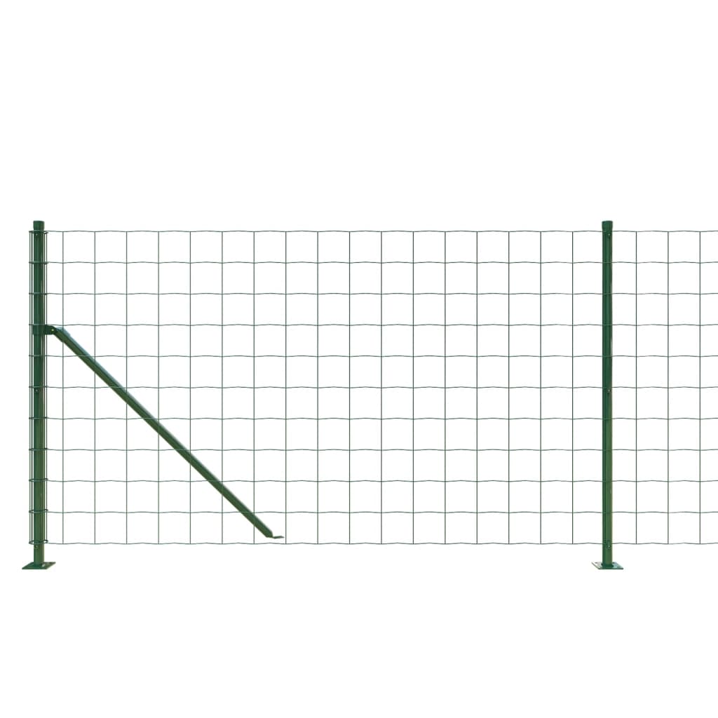Zöld dróthálós kerítés illesztőperemmel 1x10 m 4