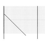 Antracitszürke horganyzott acél dróthálós kerítés 2x10 m 4