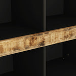 Tömör mangófa tálalószekrény 85 x 33 x 107 cm 7