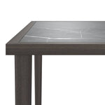 3 részes szürke polyrattan kerti ülőgarnitúra párnákkal 7
