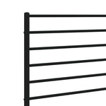 Fekete fém csere fejtámla 193 cm 6