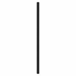 Fekete fém csere fejtámla 90 cm 5