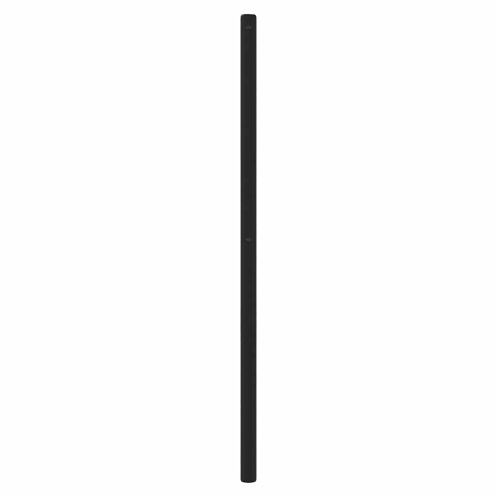 Fekete fém csere fejtámla 90 cm 5