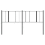 Fekete fém csere fejtámla 193 cm 5