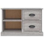 Szürke sonoma színű szerelt fa TV-szekrény 73x35,5x47,5 cm 6