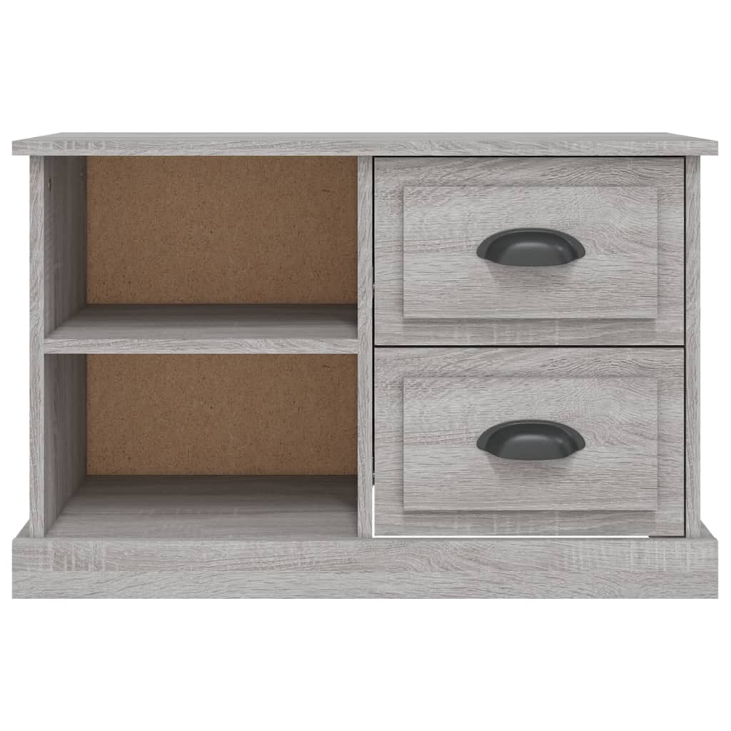 Szürke sonoma színű szerelt fa TV-szekrény 73x35,5x47,5 cm 6