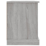 Szürke sonoma színű szerelt fa TV-szekrény 73x35,5x47,5 cm 8