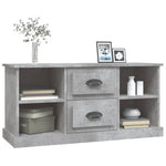 Betonszürke szerelt fa TV-szekrény 99,5 x 35,5 x 48 cm 4