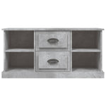 Betonszürke szerelt fa TV-szekrény 99,5 x 35,5 x 48 cm 6