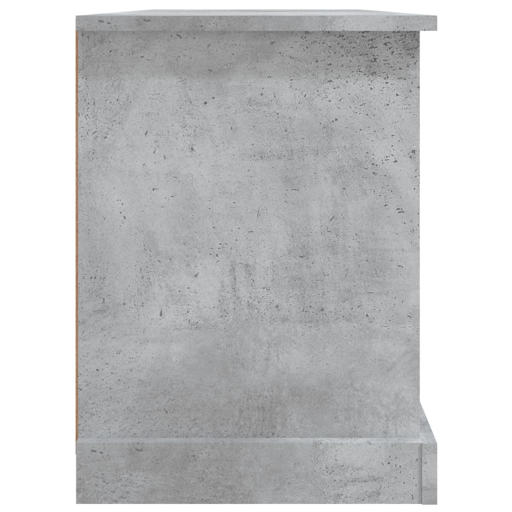 Betonszürke szerelt fa TV-szekrény 99,5 x 35,5 x 48 cm 7