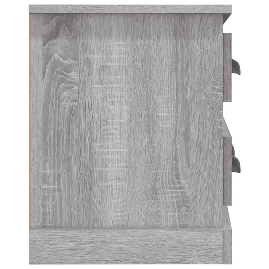 Szürke sonoma színű szerelt fa TV-szekrény 100x35,5x45 cm 7