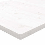 Fehér tömör fenyőfa téglalap alakú asztallap 110 x 55 x 2,5 cm 6