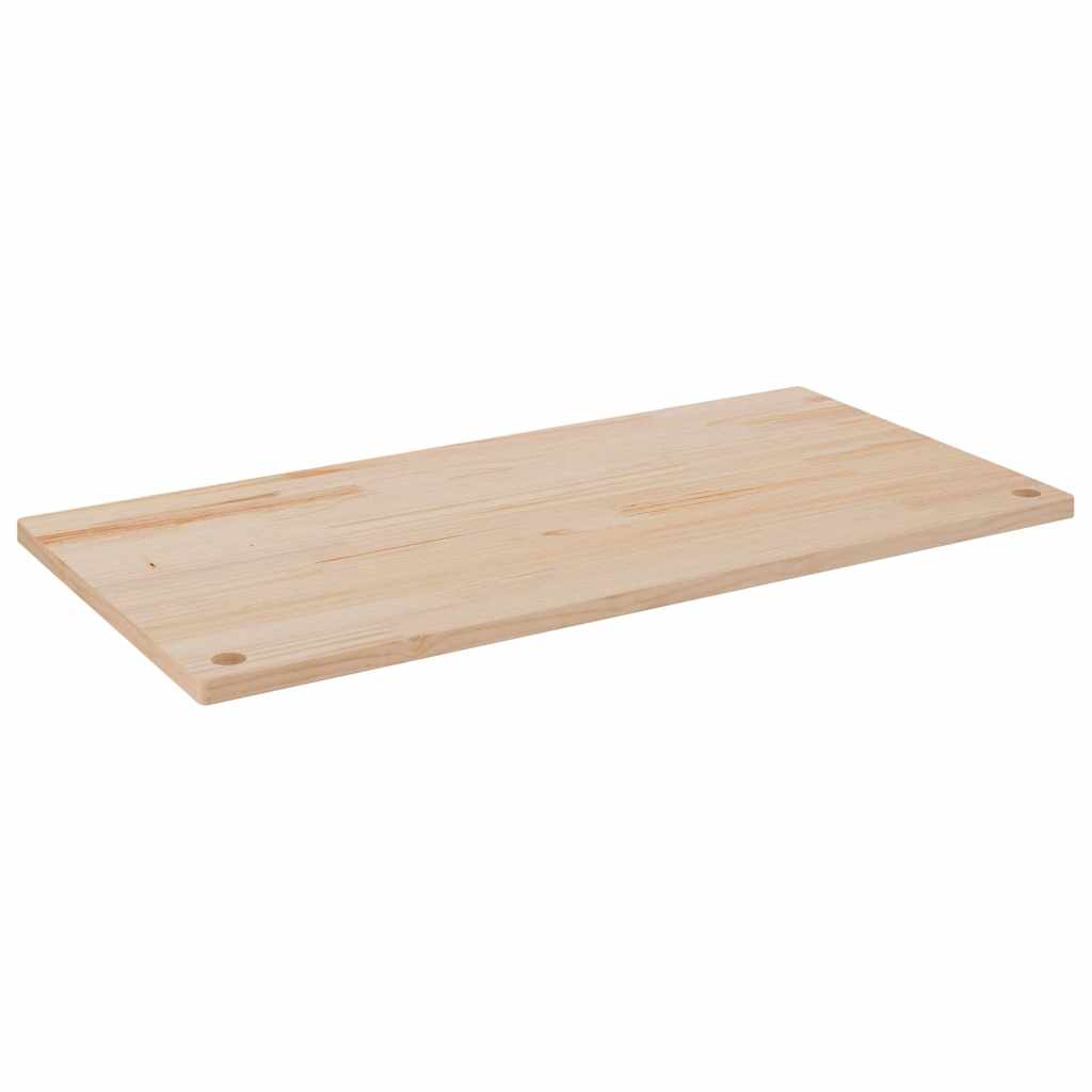 Tömör fenyőfa asztallap 110 x 55 x 2,5 cm 2