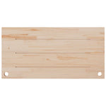 Tömör fenyőfa asztallap 110 x 55 x 2,5 cm 4