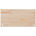 Tömör fenyőfa asztallap 110 x 55 x 2,5 cm 5