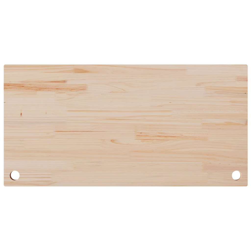 Tömör fenyőfa asztallap 110 x 55 x 2,5 cm 5