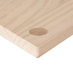 Tömör fenyőfa asztallap 110 x 55 x 2,5 cm 6