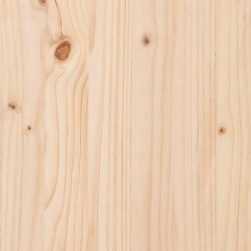 2 db tömör fenyőfa kerti szék párnákkal 8