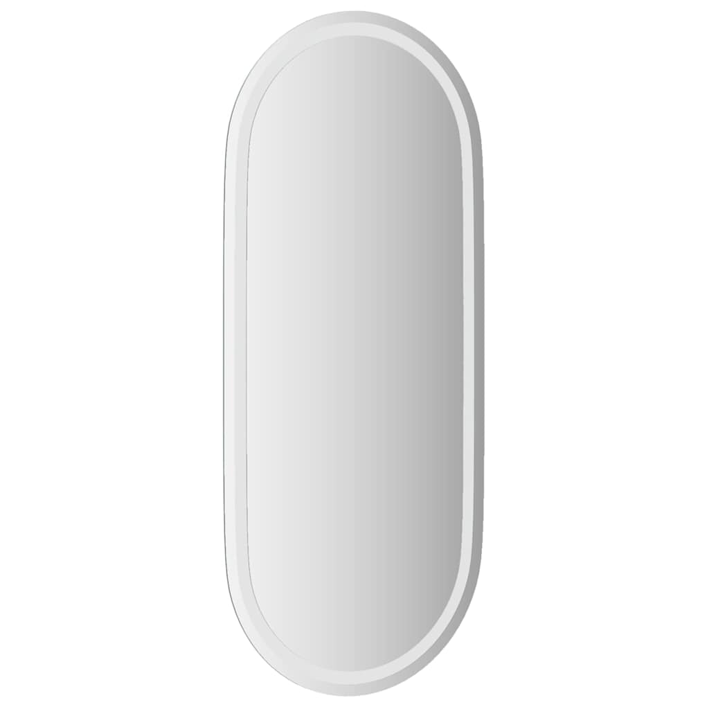 Ovális LED-es fürdőszobai tükör 100 x 45 cm 5