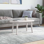 Fehér tömör fenyőfa ovális asztallap 60 x 30 x 2,5 cm 2