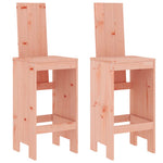 2 db tömör duglászfenyő bárszék 40x42x120 cm 2