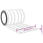 Átlátszó PVC ajtófüggöny 300 mm x 2,6 mm 25 m 7