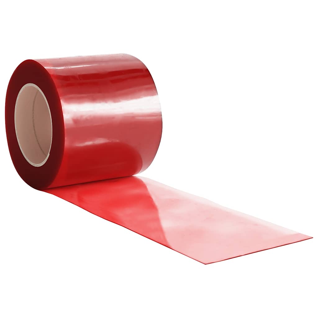 Piros PVC ajtófüggöny 200 mm x 1,6 mm 25 m 4