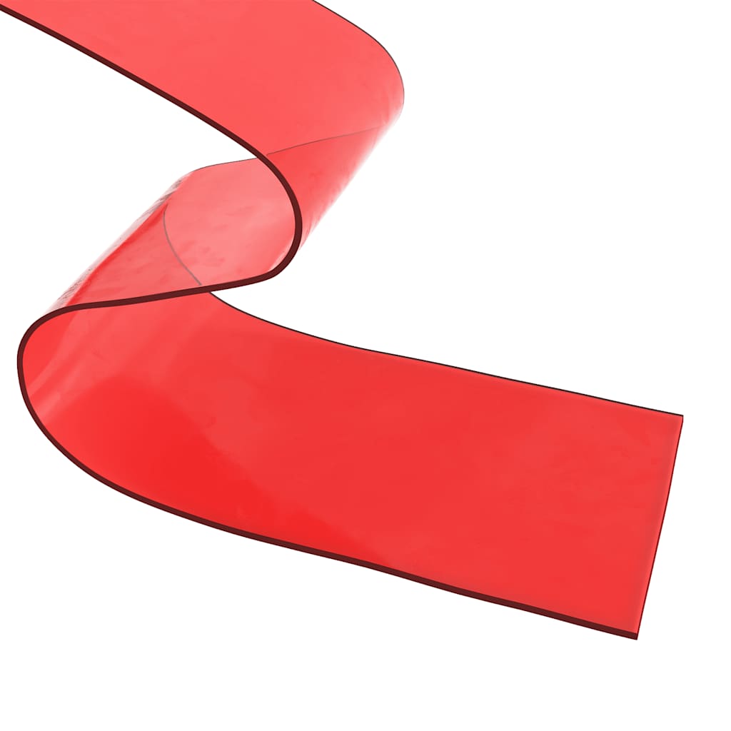 Piros PVC ajtófüggöny 200 mm x 1,6 mm 25 m 6
