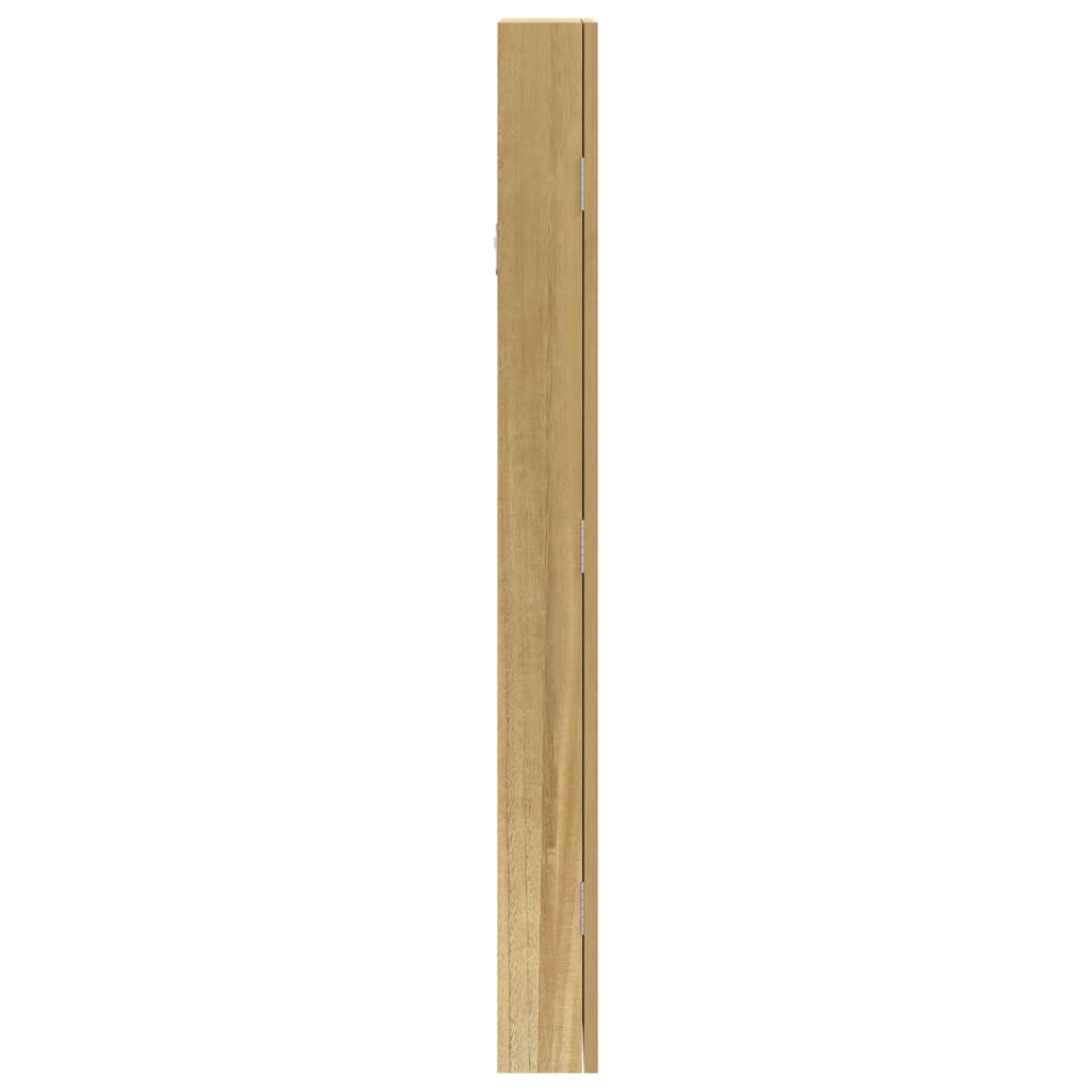 Falra szerelhető tükrös ékszerszekrény 30x8,5x90 cm 6