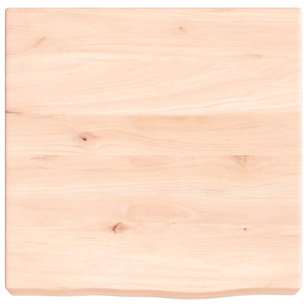 Kezeletlen tömör tölgyfa fali polc 40x40x(2-6) cm 4