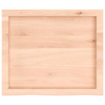 Kezeletlen tömör tölgyfa fali polc 60x50x(2-6) cm 5