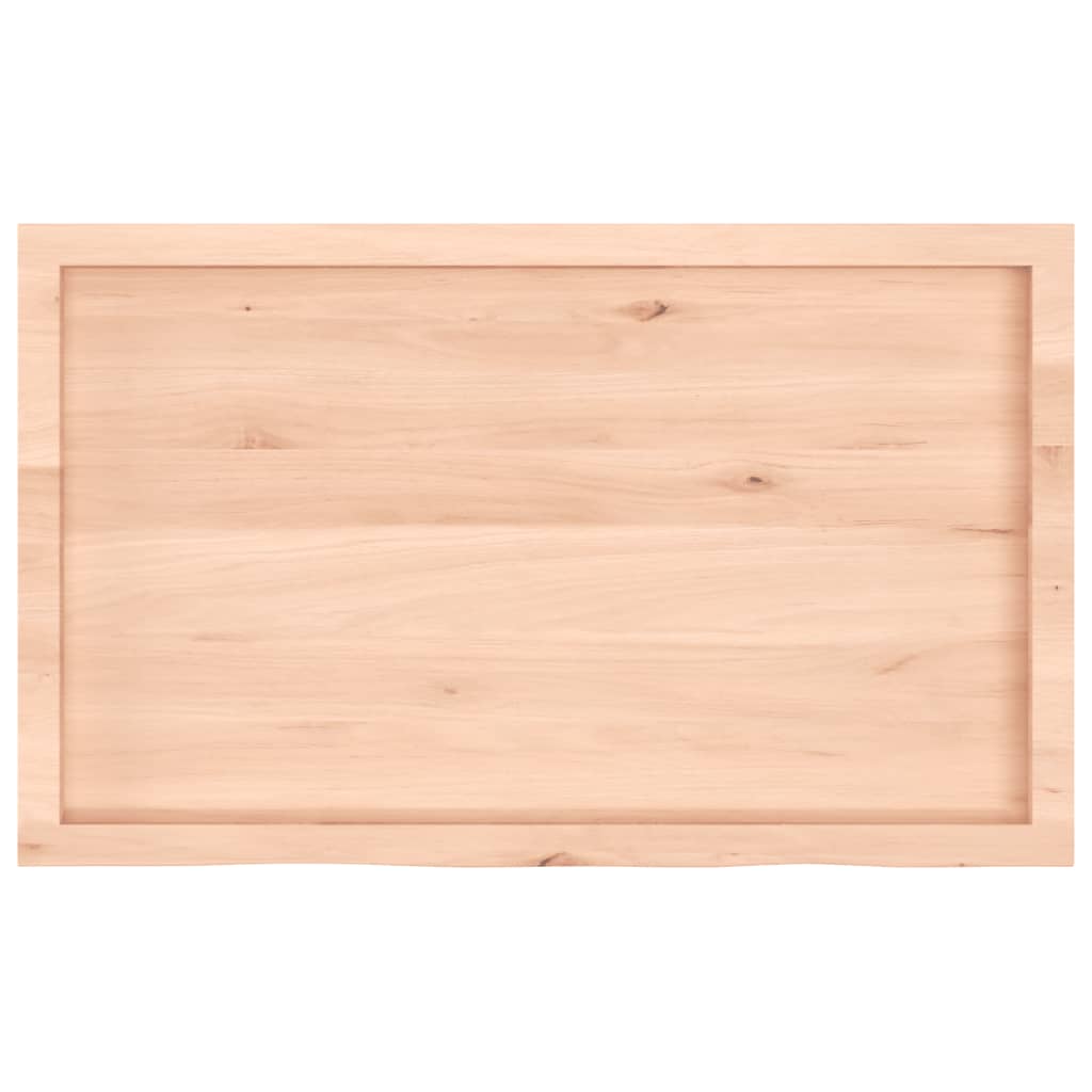 Kezeletlen tömör tölgyfa fali polc 100x60x(2-4) cm 5