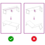 Sötétbarna kezelt tömör tölgyfa fali polc 160 x 50 x (2-4) cm 6