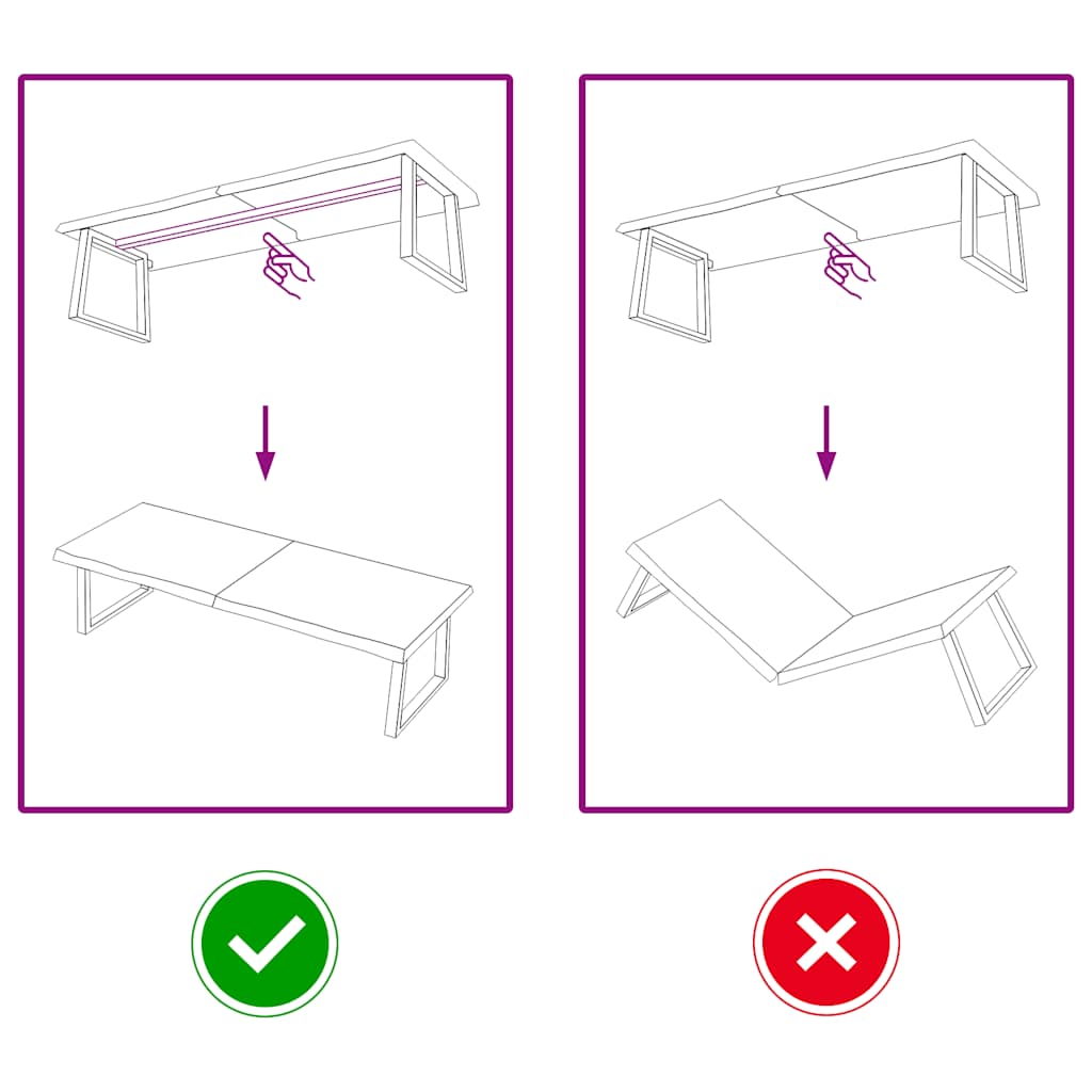 Sötétbarna kezelt tömör tölgyfa fali polc 160 x 50 x (2-4) cm 6