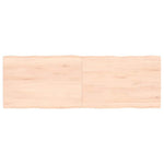 Kezeletlen tömör fa asztallap 120x40x(2-4) cm 2