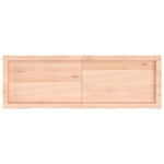 Kezeletlen tömör fa asztallap 120x40x(2-4) cm 4