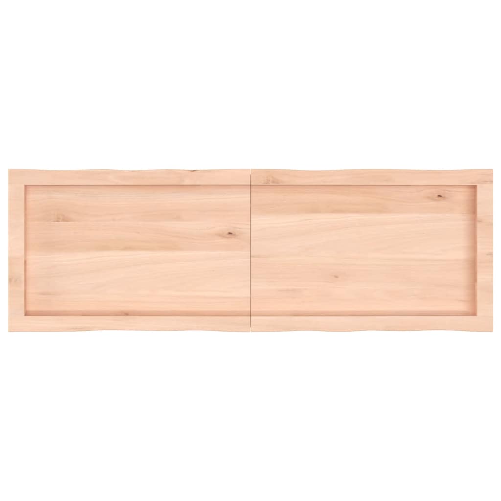 Kezeletlen tömör fa asztallap 120x40x(2-4) cm 4
