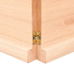 Kezeletlen tömör fa asztallap 120x40x(2-4) cm 8