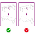 Világosbarna kezelt tömör asztallap 140x50x(2-4) cm 5