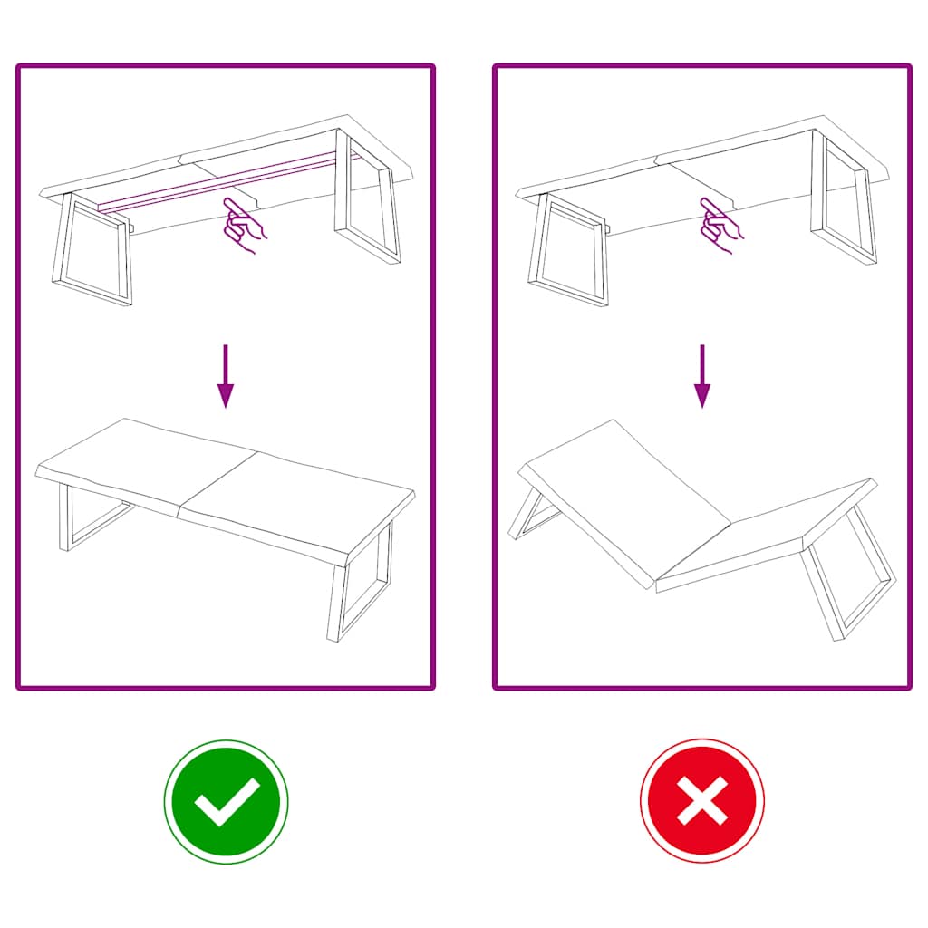 Világosbarna kezelt tömör asztallap 140x50x(2-4) cm 5