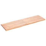 Világosbarna kezelt tömör asztallap 160x50x(2-4) cm 2