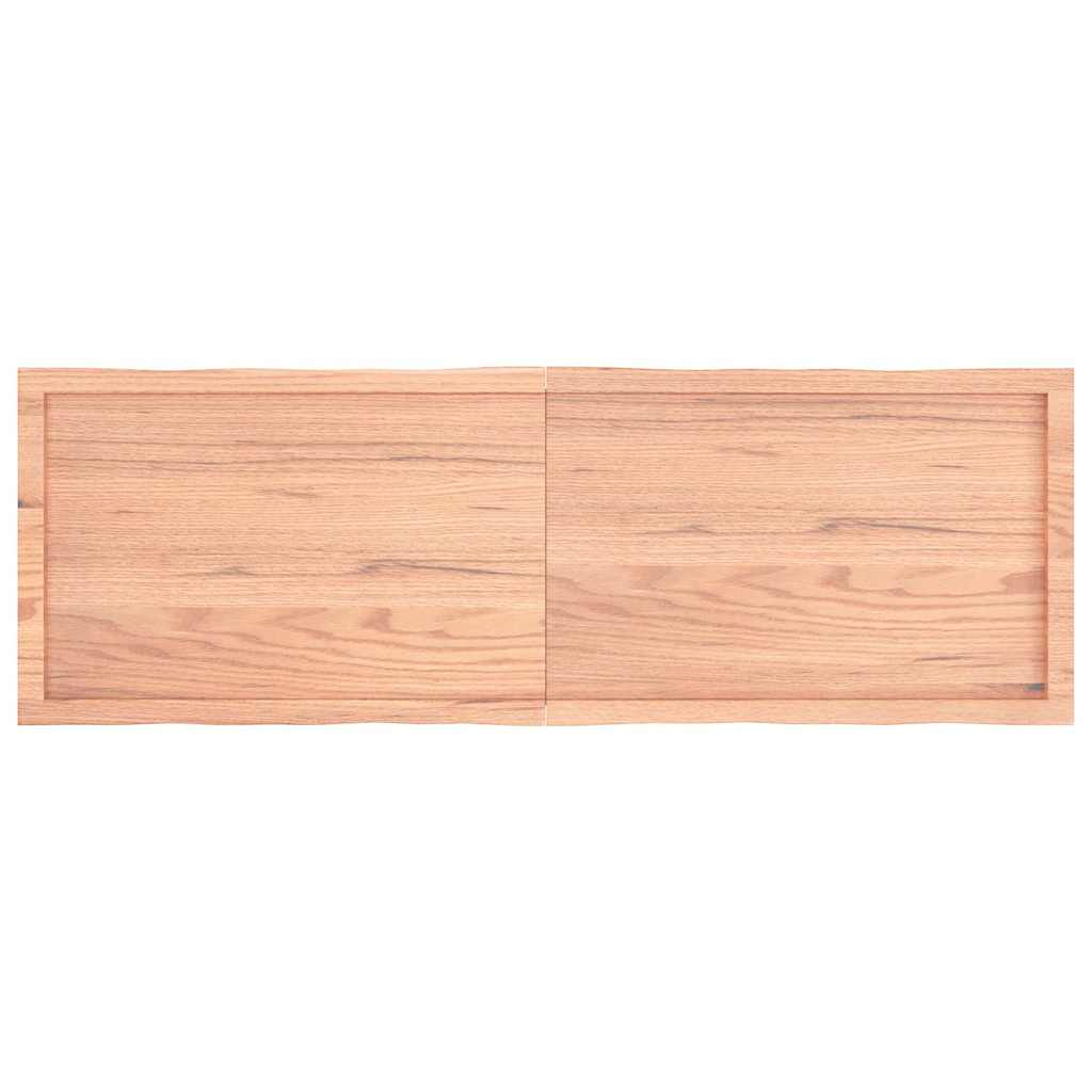 Világosbarna kezelt tömör asztallap 160x50x(2-4) cm 3