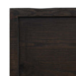 Sötétbarna kezelt tömör asztallap 160x60x(2-4) cm 7