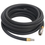 Fekete gumi és PVC hibrid légtömlő 0,6" 5 m 2