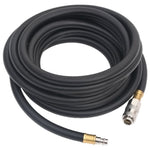 Fekete gumi és PVC hibrid légtömlő 0,6" 5 m 3
