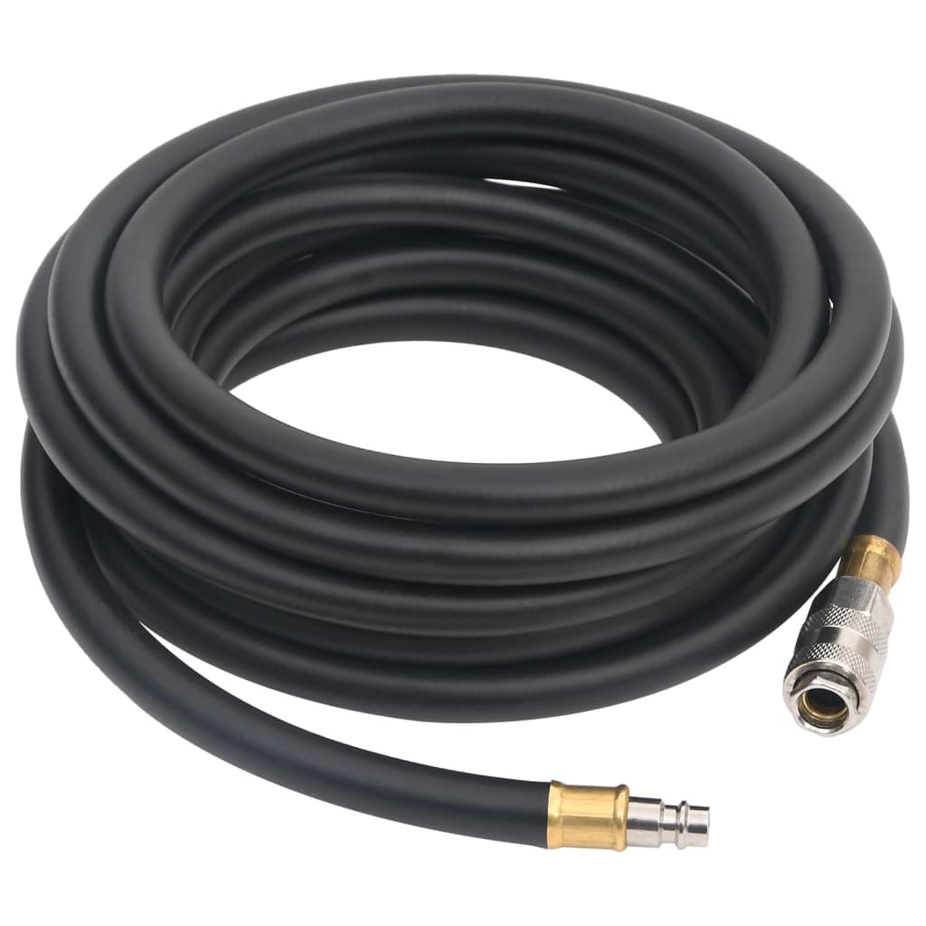 Fekete gumi és PVC hibrid légtömlő 0,6" 10 m 2