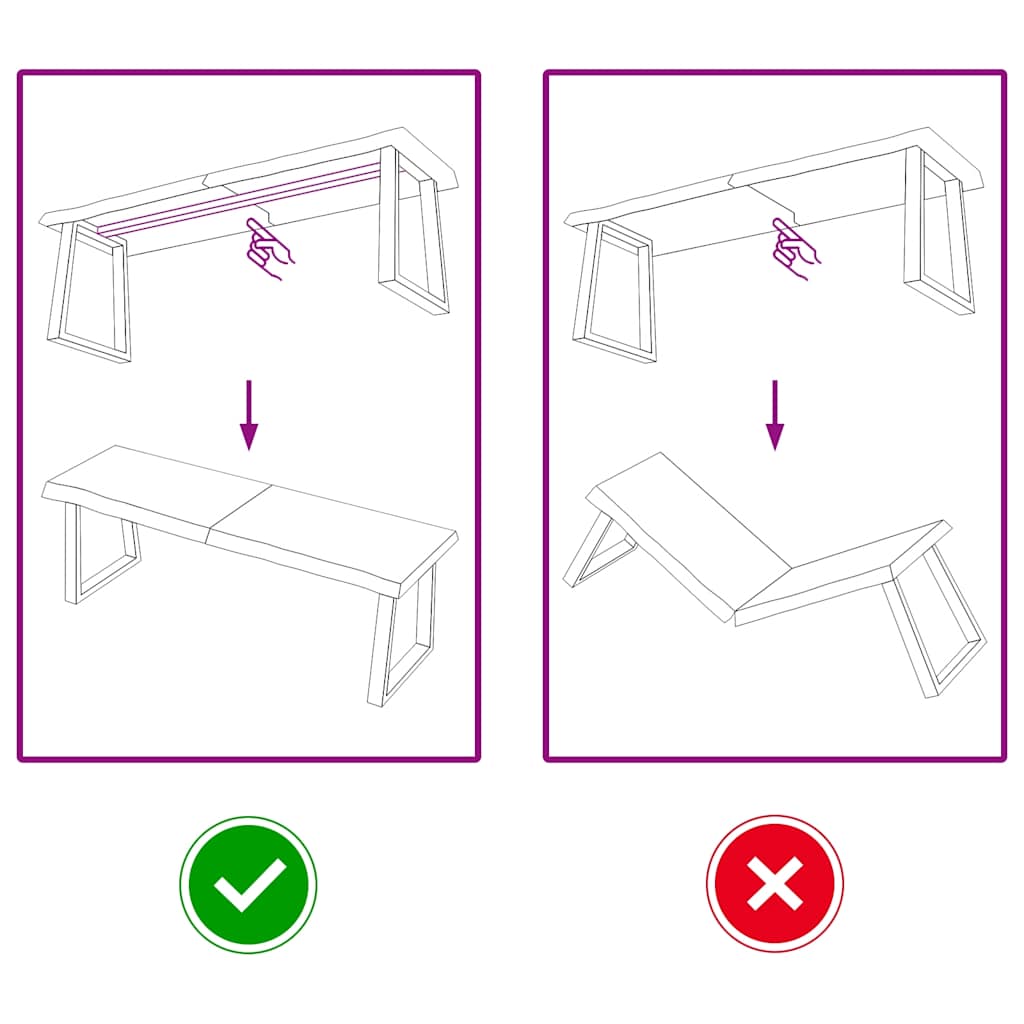 Kezeletlen tömör fa fürdőszobai pult 120x30x(2-4) cm 5
