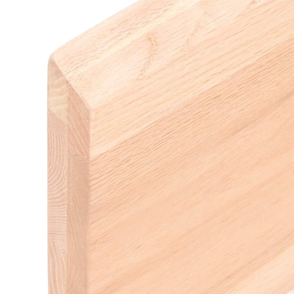 Kezeletlen tömör fa fürdőszobai pult 120x30x(2-4) cm 9